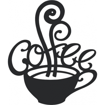 Loftowa dekoracja coffee